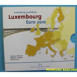 2010 - LUXEMBURGO - EUROS - EUROSET - LUXEMBOURG
