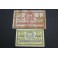 1938 - ALICANTE - 25 CENTIMOS - 1 PESETA - 2 BILLETES PAPEL MONEDA