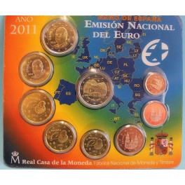 2011 - ESPAÑA - EUROS - COLECCION -  BLISTER OFICIAL - GRANADA