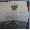 2007 - SAN MARINO - EUROS - LIBERTAS - 9 MONEDAS - BLISTER