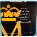 1995 -ESPAÑA -  PESETA - JUAN CARLOS I- 8 MONEDAS - CARTERA-monedasbarcino