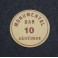 1937 - BARCELONA -  GRACIA - BAR MONUMENTAL - 10 CENTIMOS -BILLETE PAPEL MONEDA