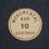 1937- GRACIA -BAR MONUMENTAL -10 CENTIMOS - BARCELONA