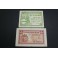 1937 - CASPE - BARBASTRO -  50 CENTIMOS - 2 PESETAS - BILLETE PAPEL MONEDA