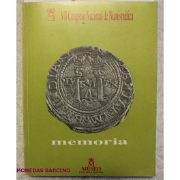 1989 - CONGRESO NACIONAL NUMISMATICA - MEMORIA