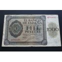 1936 - ESPAÑA - 1000 PESETAS  - BURGOS - BILLETE -ESTADO ESPAÑOL