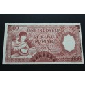 1958 INDONESIA - 1000 RUPIAH -SILVER PLATE- BILLETE - BANKNOTE