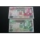 1987 KENYA-10 -50 SHILLINGS -AFRICA- 2 BILLETES - BANKNOTE