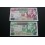 1987- KENYA-10 -50 SHILLINGS -AFRICA- 2 BILLETES 