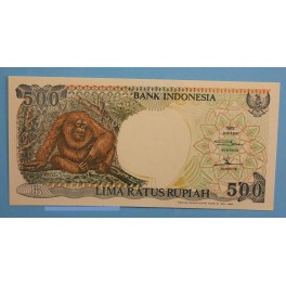 1992 INDONESIA 500 RUPIAH - BILLETE - BANKNOTE