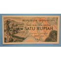 1961 INDONESIA - 1 RUPIAH  - BILLETE - BANKNOTE