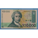 1993 CROACIA - 100.000 DINARA -R.BONSKOVIC- BILLETE - BANKNOTE