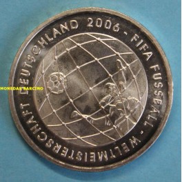 2005 - ALEMANIA - 10 EUROS  - FIFA 2006 - DEUTSCHLAND 