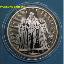2012 - FRANCIA - 10 EUROS - HERCULES - PLATA