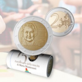 2020 - ITALIA - 2 EUROS - Maria Montessori