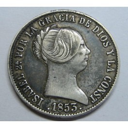1853 - SEVILLA - 10 REALES - ISABEL II- ESPAÑA