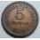 1922- PORTUGAL - 5 CENTAVOS - REPUBLICA