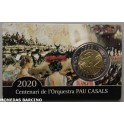 2020 - PAU CASALS - CATALUÑA - 2 EUROS - PRUEBAS 