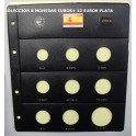 2003 - PARDO - HOJAS  COLECCION  EUROS 9 esp.
