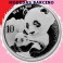 2019 -  CHINA - YUAN - ONZA - OSO PANDA -plata