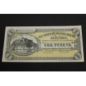 1936 - DÉNIA - 1 PESETA - BILLETE PAPEL MONEDA ALICANTE