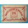 1937 - BENEJÚZAR - 25 CENTIMOS - BILLETE PAPEL MONEDA ALICANTE