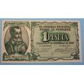 1937 - BURRIANA - CASTELLON - 1 PESETA - BILLETE PAPEL MONEDA
