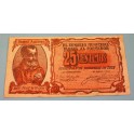 1937 - BURRIANA - CASTELLON - 25 CENTIMOS - BILLETE PAPEL MONEDA