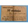 1937 MONTALBÁN - TERUEL - 50 CENTIMOS - BILLETE MONEDA LOCAL