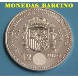 2003 - 12 EUROS -CONSTITUCION - ESPAÑA