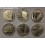 2003- BELGICA - 6 MEDALLAS - EUROS - BELGIE