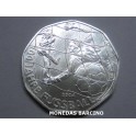 2004 - AUSTRIA -5 EUROS -100 AÑOS FUTBOL- OSTERREICH