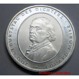 2004- MORIKE - 10 EUROS - ALEMANIA -PLATA
