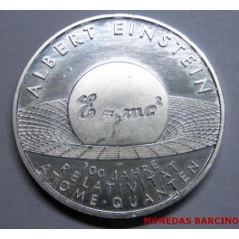 2005 - EINSTEIN- 10 EUROS - ALEMANIA -PLATA