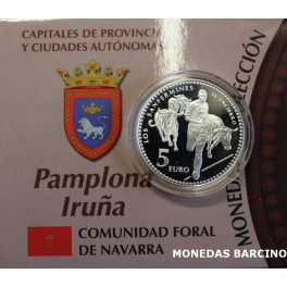 2010 - PAMPLONA- 5 EUROS - ESPAÑA- PLATA