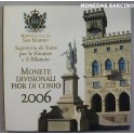2006 - DELFICO- EUROS - SAN MARINO - 9 MONEDAS 