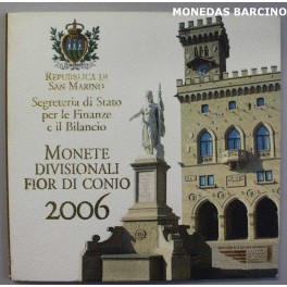 2006 - DELFICO- EUROS - SAN MARINO - 9 MONEDAS 