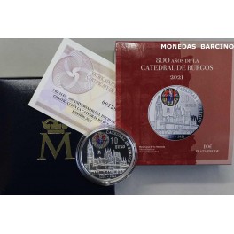 2021- CATEDRAL BURGOS- 10  EUROS- ESPA&Ntilde;A