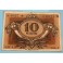 1938 - IGUALADA - BARCELONA - COOPERATIVA UNION - 10 PESETAS - BILLETE