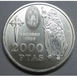 1999 -XACOBEO- 2000 PESETAS - ESPAÑA