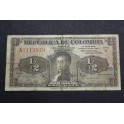 1948 - NARIÑO- 1/2 PESO ORO- COLOMBIA BOGOTA
