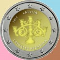 2020 - CERAMICA - 2 EUROS - LETONIA 