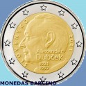 2021-ALEXANDER DUBCEK-  2 EUROS - ESLOVAQUIA