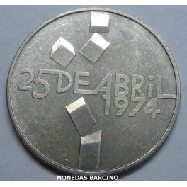 1974  - 25 ABRIL -  100 ESCUDOS -  PORTUGAL