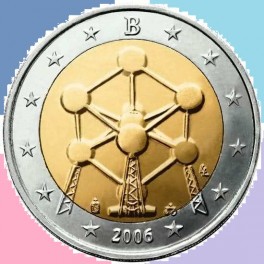2006 - ATOMIUN - 2 EUROS - BELGICA - BELGIE
