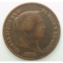 1855 - SEGOVIA - 10 CENTIMOS DE REAL - ISABEL II