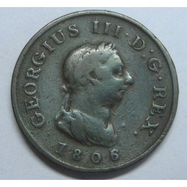 1806-GEORGIUS - PENNY - REINO UNIDO- BRITANIA