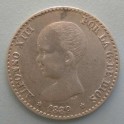 1889 - ALFONSO XIII - 50 CENTIMOS - MPM - MONEDAS DE ESPA&Ntilde;A