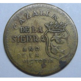 1936 -CAZALLA DE LA SIERRA- 10 CENTIMOS - GUERRA CIVIL 