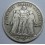 1848-HERCULES -PARIS- 5 FRANCOS -FRANCIA-PLATA